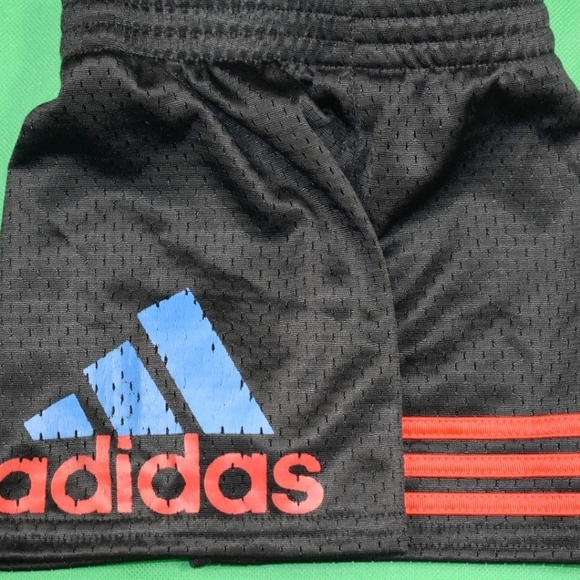 Adidas Black Boy's Basketball Shorts (3M) - Picture 3 of 4
